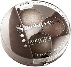 Fragrances, Perfumes, Cosmetics 3-Color Eyeshadow - Bourjois Smoky Eyes