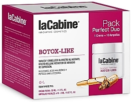 Fragrances, Perfumes, Cosmetics Face Care Set - La Cabine Botox Like (amp/10x2ml + cr/50ml)