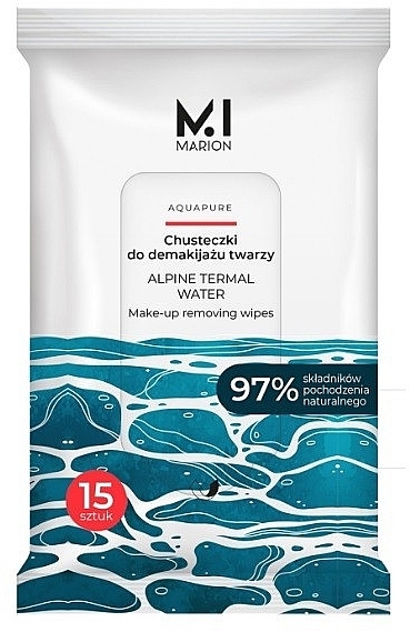 Makeup Remover Wipes - Marion Aquapure — photo N1