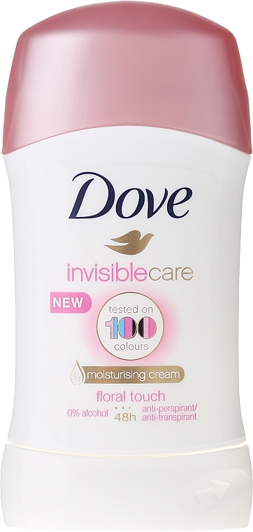 Antiperspirant Stick - Dove Invisible Care Floral Touch Deodorant Stick — photo N1