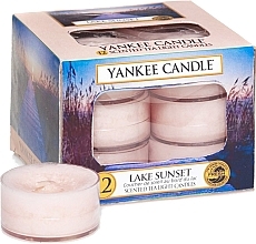 Fragrances, Perfumes, Cosmetics Tea Light Candles - Yankee Candle Scented Tea Light Candles Lake Sunset