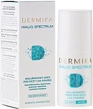 Fragrances, Perfumes, Cosmetics Eye Cream - Dermika Hialiq Spectrum Eye Cream