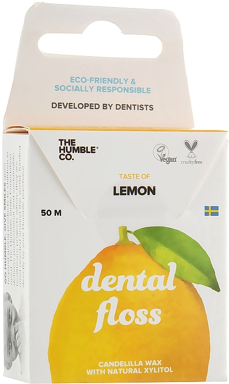 Dental Floss "Lemon" - The Humble Co. Dental Floss Lemon — photo N1