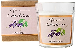 Fragrances, Perfumes, Cosmetics Verbena Scented Candle - Ambientair Le Jardin de Julie Verveine