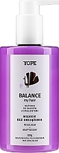 Hair Conditioner with Emollients - Yope Balance — photo N1